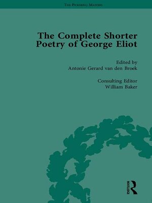 cover image of The Complete Shorter Poetry of George Eliot